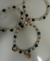 Image 6 of Western Cowprint Tumbler Accessories Set for Stanley with Bow, Bracelet, Bauble & Boot