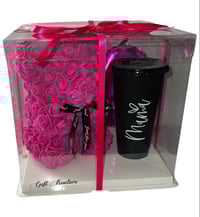 Teddy Bear Rose and Cup Set
