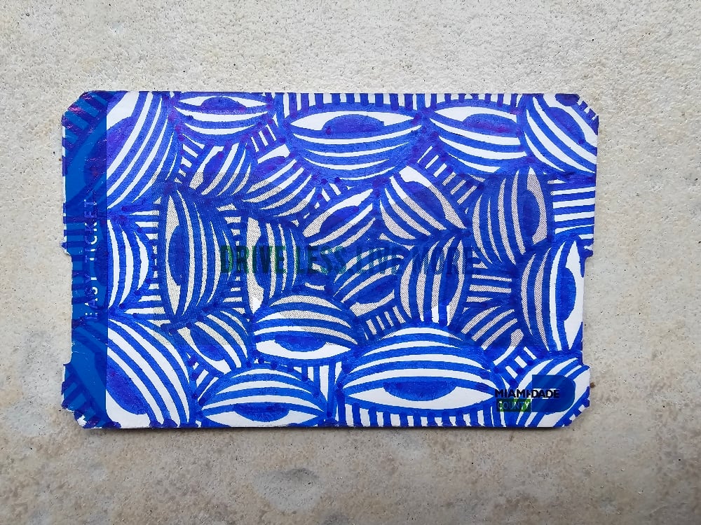 Image of Original Drawn on MDC Transit Pass.....