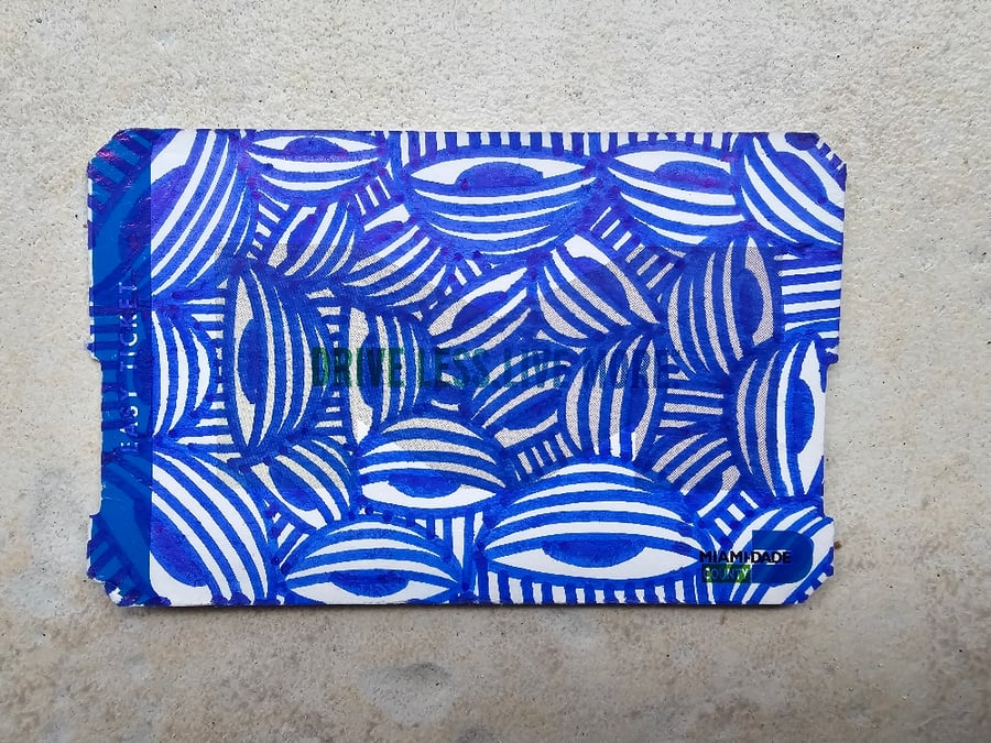 Image of Original Drawn on MDC Transit Pass.....