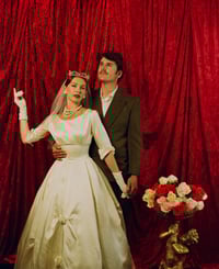 Image 8 of 1950s Flower Ballgown 