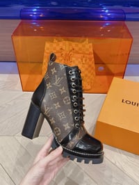 Image 3 of LV Lace Heel Boots