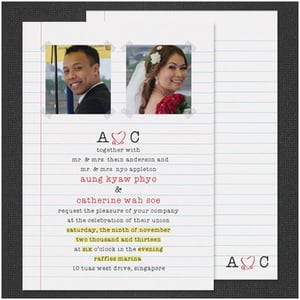 Image of Note Pad Wedding