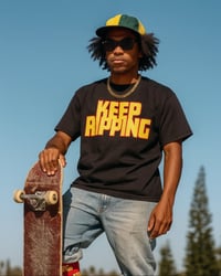 Image 1 of KEEP RIPPING BLACK