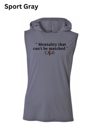 Image 2 of Re4per Mentality Slogan Performance Sleeveless Hooded Tee 