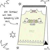 Image 2 of 2026 Desk Calendar 