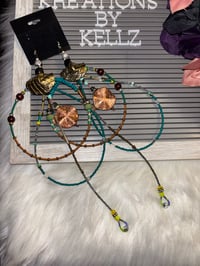 Image 2 of Blissful  Moments Large Hoops