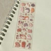 Image 2 of Moo Moo & Meow Meow Mini Deco Sticker Sheet