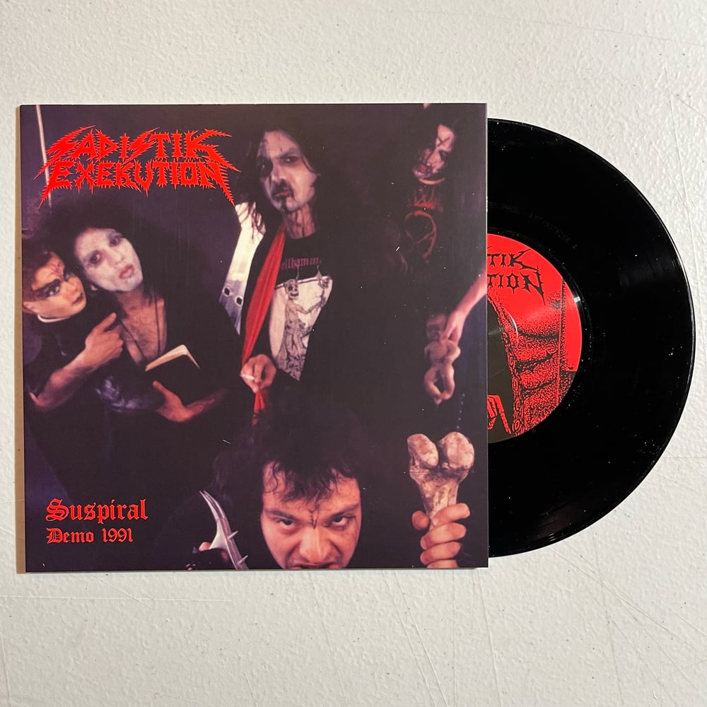 Sadistik Exekution / Doomed and Disgusting - Split 7" vinyl EP