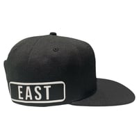 Image 2 of Mista Seven Signature “EAST” Snapback Black/White