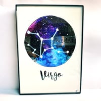 Virgo Zodiac Print