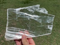 Image 4 of Transparent Selenite Slab | Morocco #2927