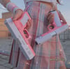 Kids Toy Model Glock with Jump Ejecting Soft Bullets for Boys Girls Pull Back Action Pistol