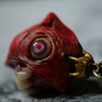 Image 8 of Egg of the King Toothy pendant, OOAK,