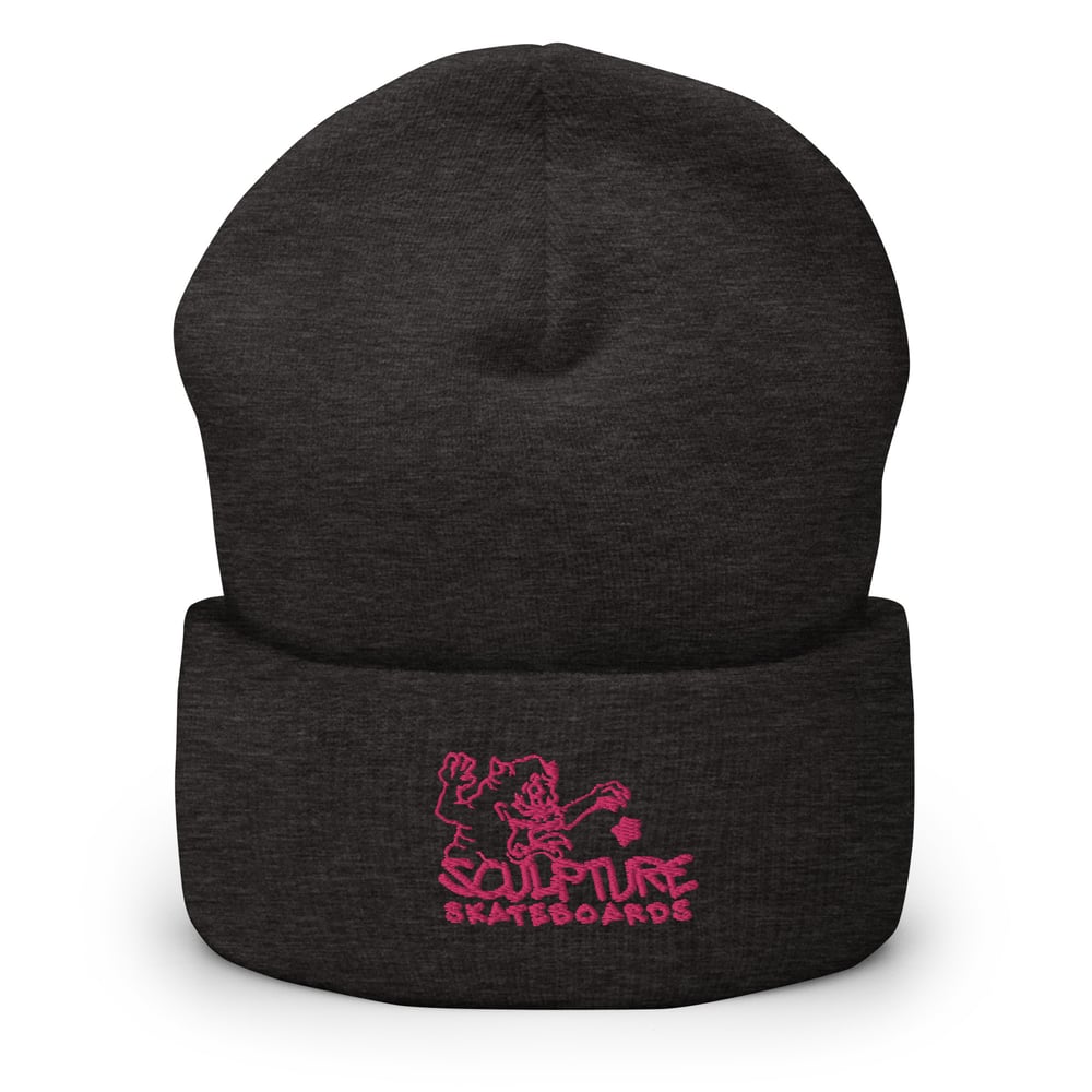 Cuffed Monster Beanie