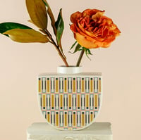 Image 2 of Erin Lightfoot Boat Vase Wildflowers 