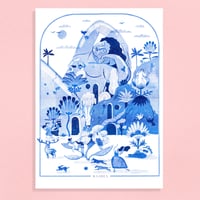 Image 1 of Maiden riso print 