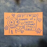 Image 1 of Handdrawn Scrump- index card