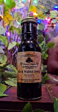 Image 6 of 👑The Armored Kingdom Gourmet Black Walnut Syrup (8oz)🌰🥜🥞