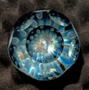 Image 1 of Faceted Opal Basket Marble with Pinwheels