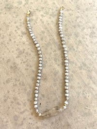 Image 5 of *new* HORIZONS-gray pearls + gray dt quartz