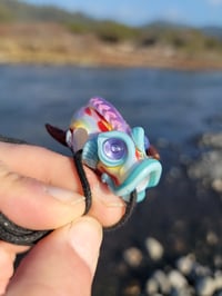 Image 3 of Rainbow Koi Fish Pendant