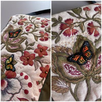 Image 3 of Beaded Butterfly Sided Purse With Back Pocket