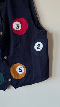Image 3 of billiard Suede vest - L