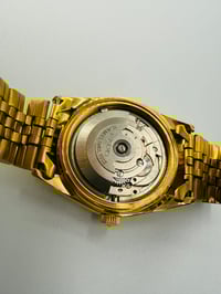 Image 15 of Rado Purple Horse Day Date Blue Dial Gold Plated Automatic Men’s Watch