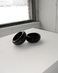 Image 2 of Stacking Bowls in Black gloss