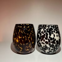 Image 3 of BLACK SPOTTY CANDLE