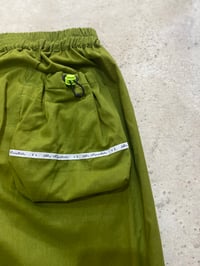Image 4 of Olive Poplin Parachute Pants with ParaPockets