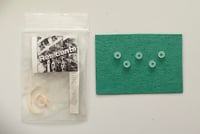 Image 2 of CLEAR QUARTZ- bushings