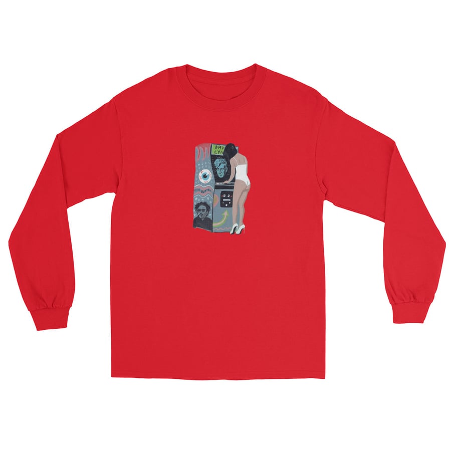 Image of A STRANGE ARCADE GAME LONG SLEEVE SHIRT