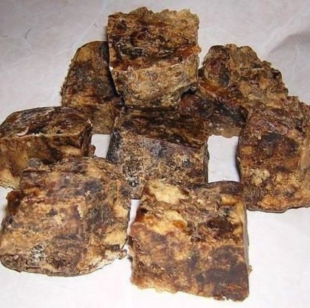 Image of 100% Organic West African Raw Natural Black Soap 1 lb