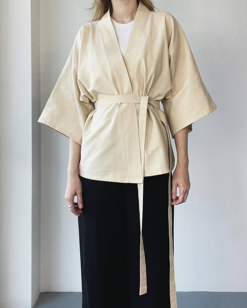 Image of n a n o v o  kimono blazer 001 / 100% bavlna / LAST PIECE