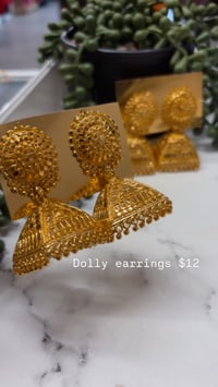 Image 4 of Gold luxury hoops