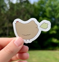 Tooting Chicken Sticker