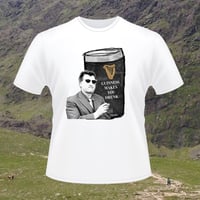 ‘Guinness makes you drunk’ -Brendan Behan T-shirt