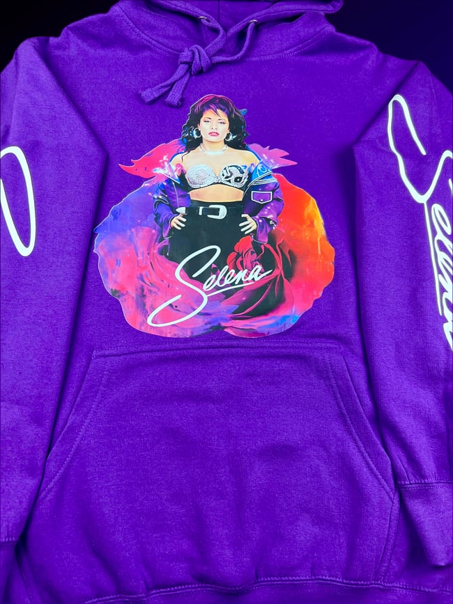 Selena Limited Edition Purple Hoodie (Men’s Size)