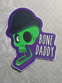 Bone Daddy Skull | Corpse Bride inspired Matte Vinyl Sticker 