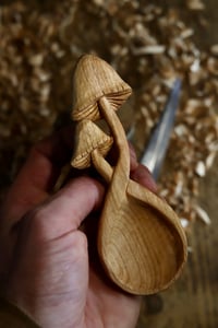 Image 1 of Mushroom coffee scoop.