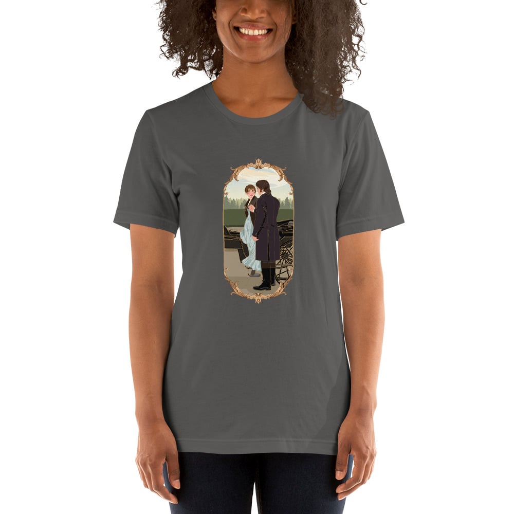 Image of Mr. Darcy, Ms. Elizabeth Unisex t-shirt