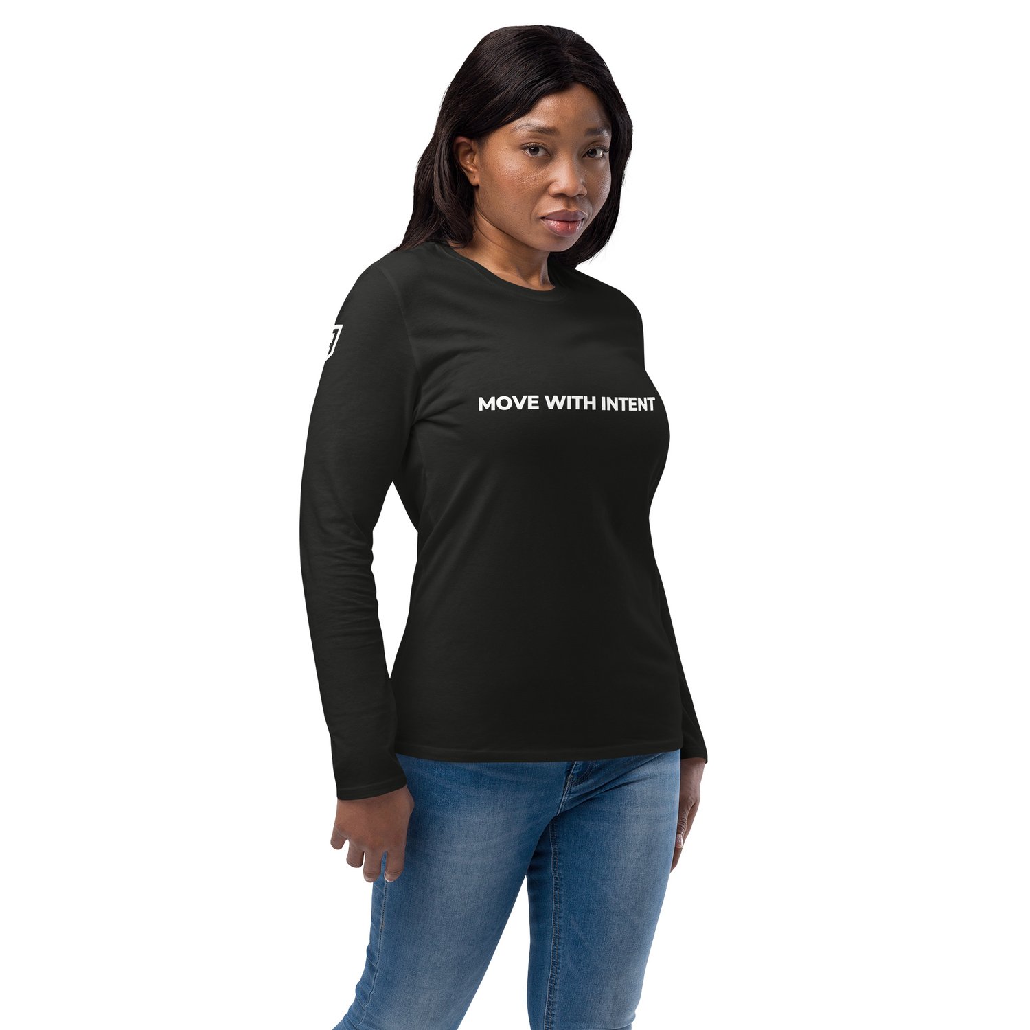 Image of Move With Intent Unisex Long Sleeve Shirt