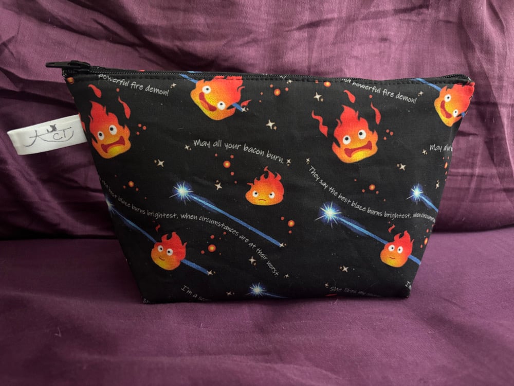 Image of Fire Demon Zipper Pouch