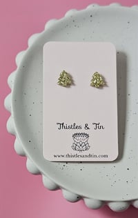 Image 5 of Teeny Tiny Christmas Tree Studs