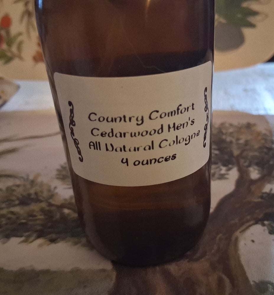 Image of Cedarwood All Natural Men's Cologne