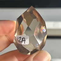 Image 3 of Smoky Quartz Faceted Flame (12A)