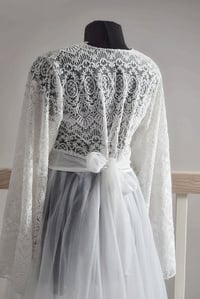 Image 4 of Maternity/non maternity photosession dress Juliette size S-M-L | off white