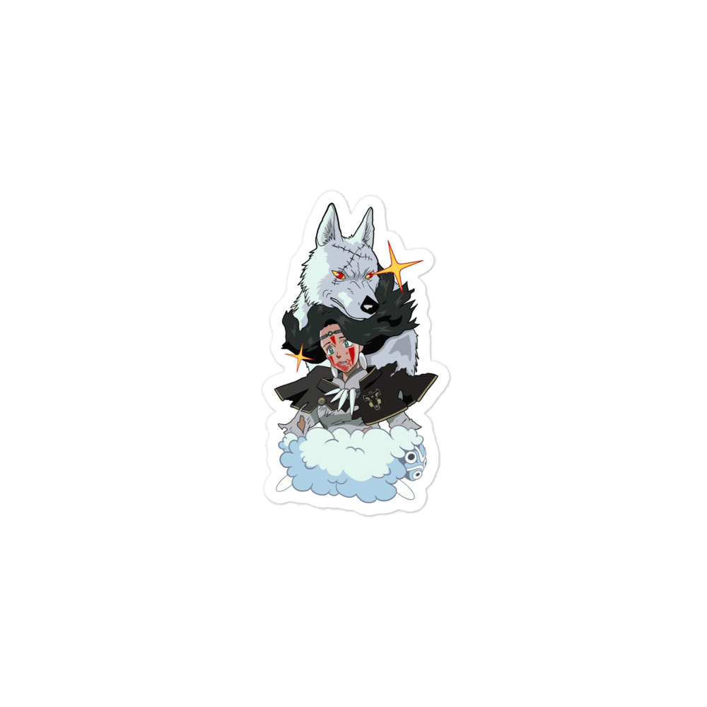 Image of Wolf Princess Sticker